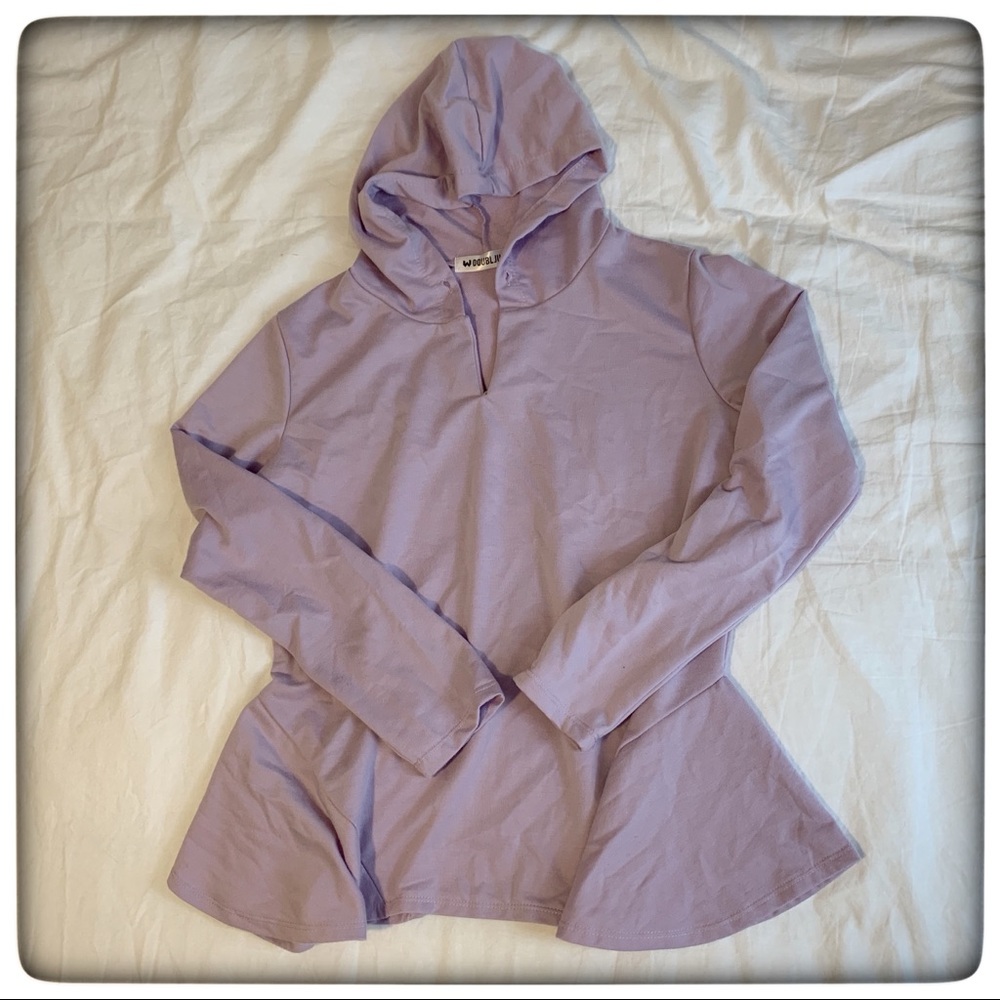 Lavender pullover top